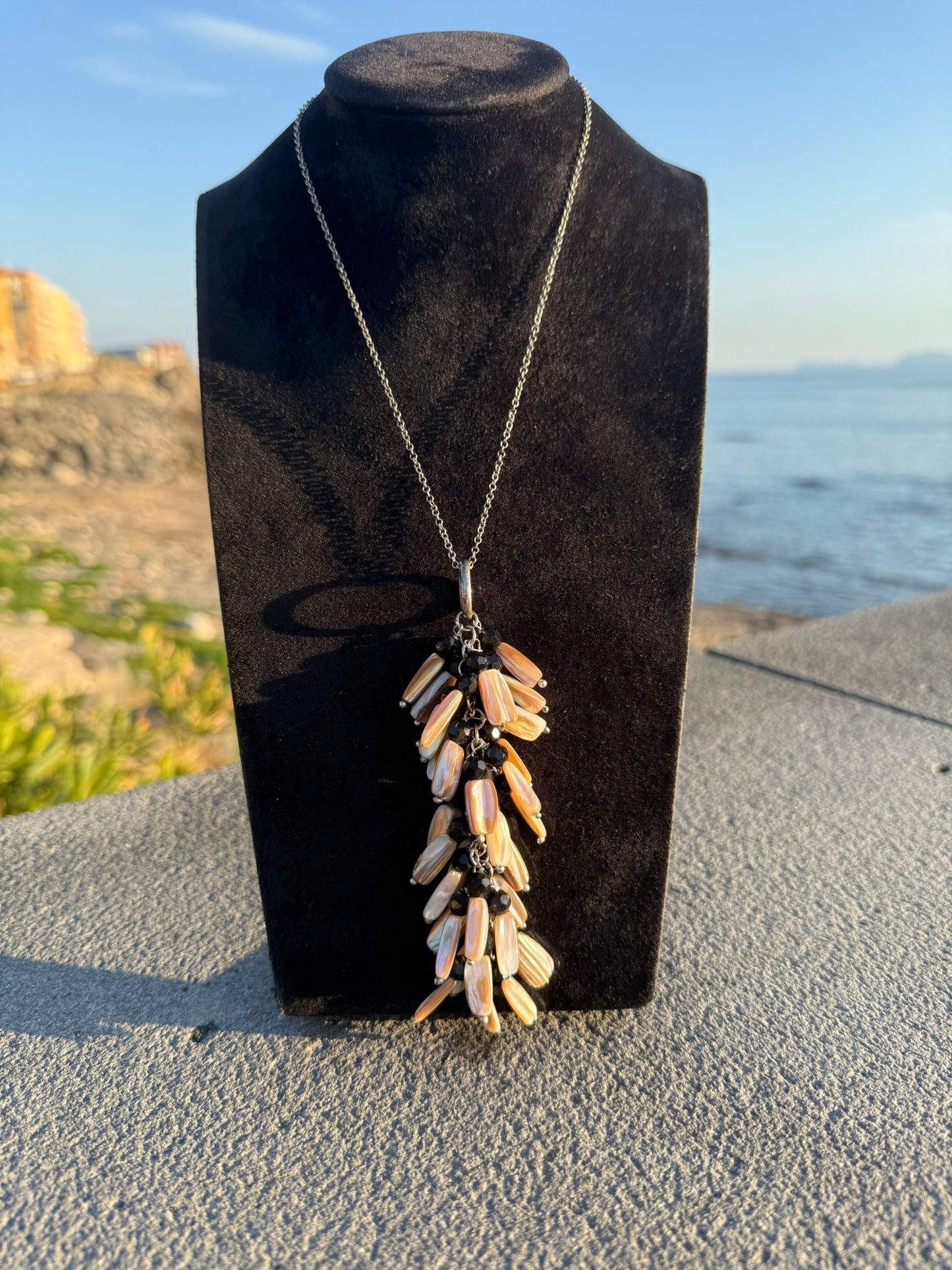 Collana in argento 925 perle