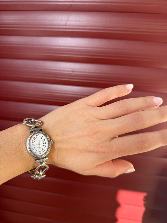 Orologio in argento 800