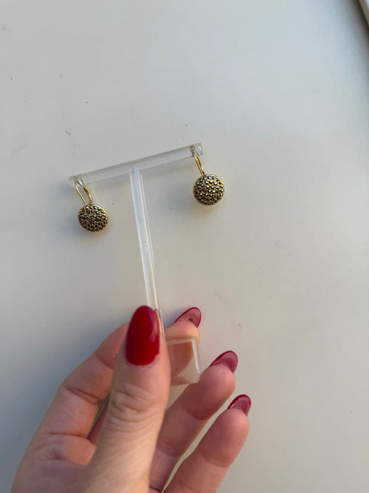 Orecchini in argento 925 toppe