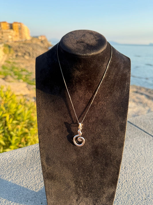 Collana in argento 925 ghirigori
