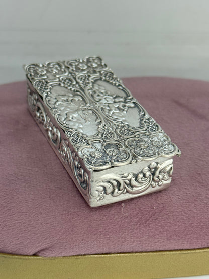 Scatolina angeli in argento 925