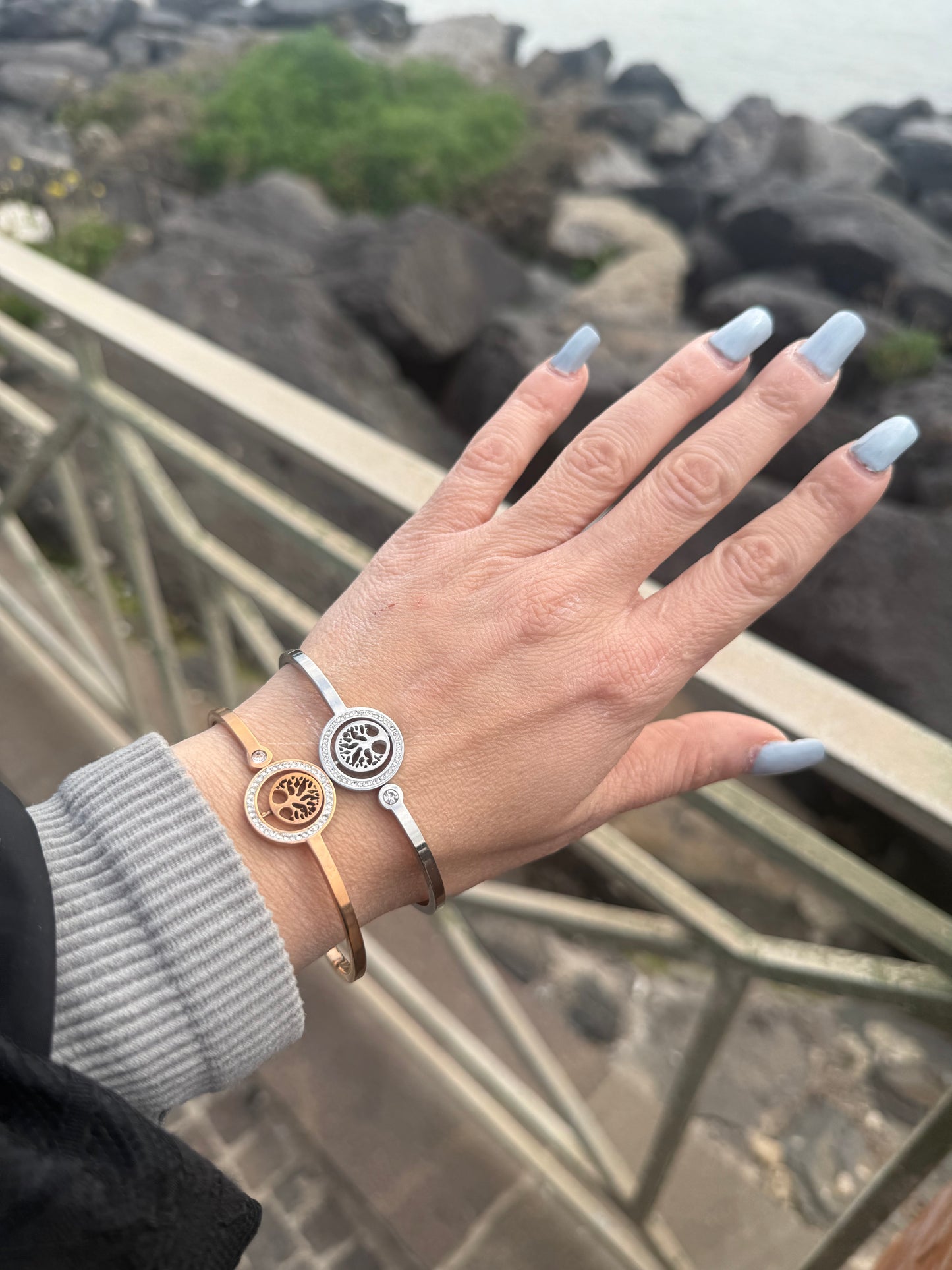 Bracciale quadrifoglio