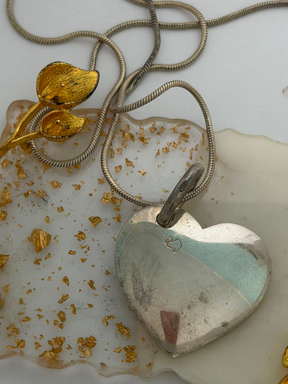 Collana Cuore Pieno Dodo in Argento 925 – Originale e Unica