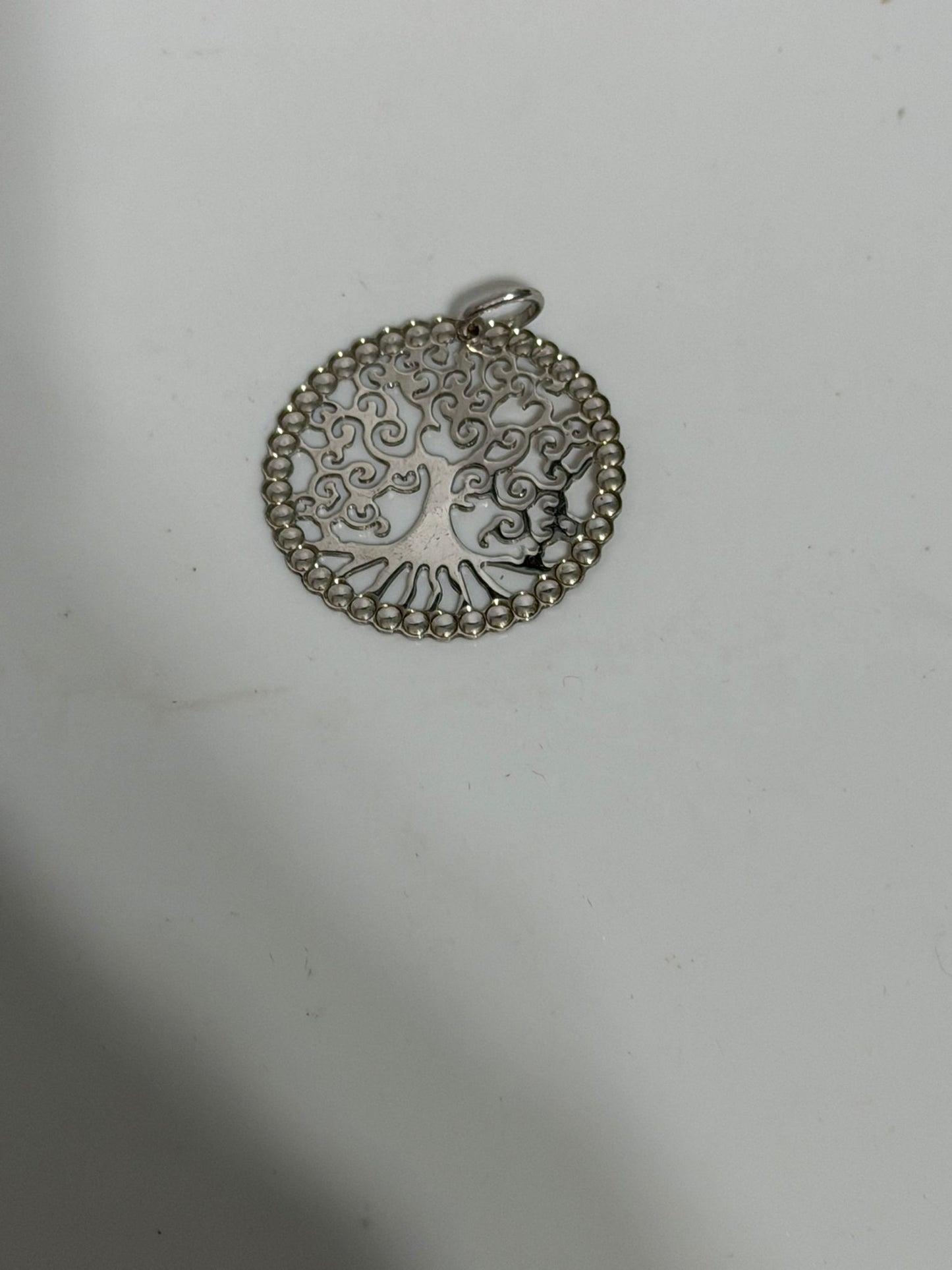 Collana in Argento 925 Albero della Vita – Ciondolo Artigianale