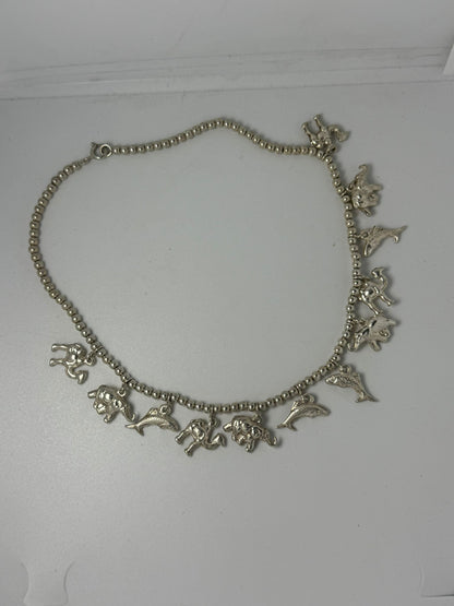 Collana charms in argento 925