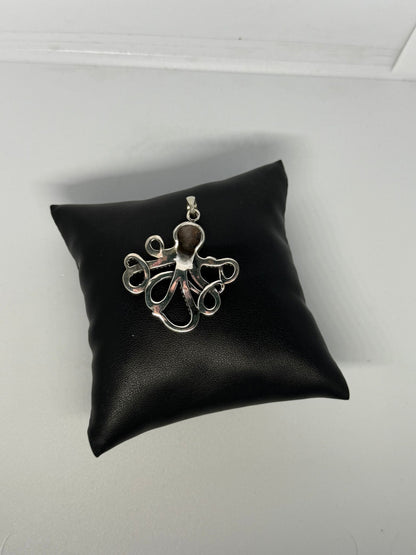Collana in argento 925 polipo
