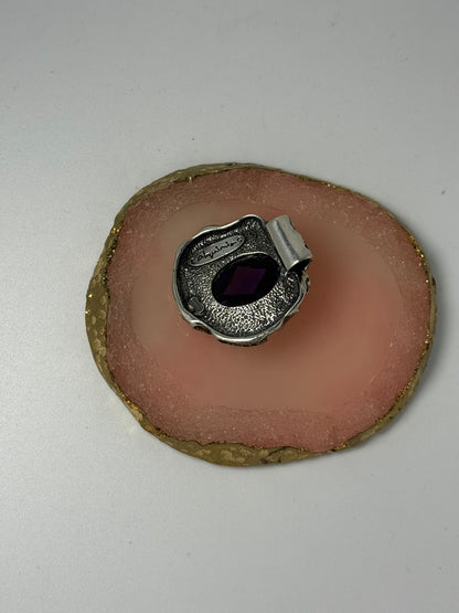 Collana in argento 925 ametista viola