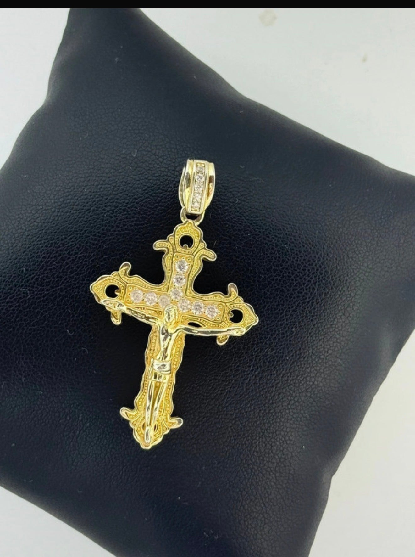 Collana in argento 925 Gesù crocifisso