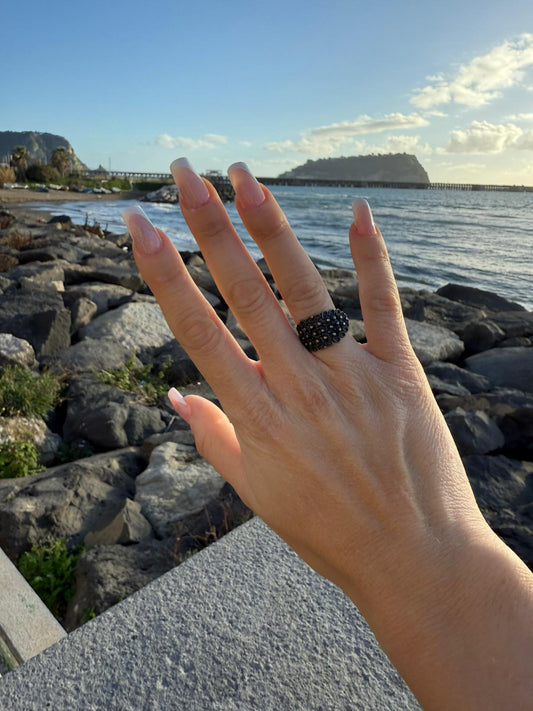 Anello filigranato sardo in argento 925
