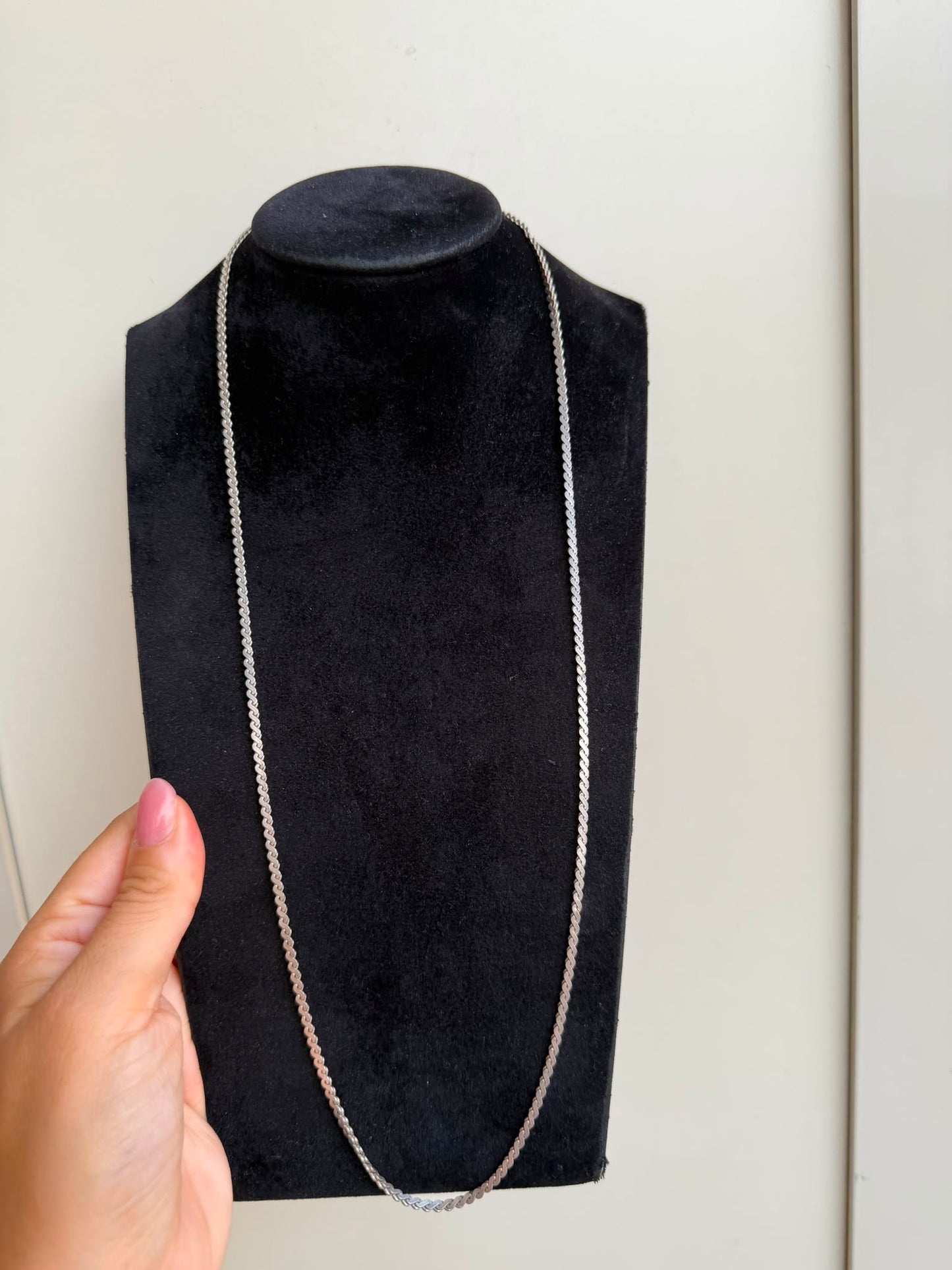 Collana Semirigida Infiniti in Argento 925 – Pezzo Unico