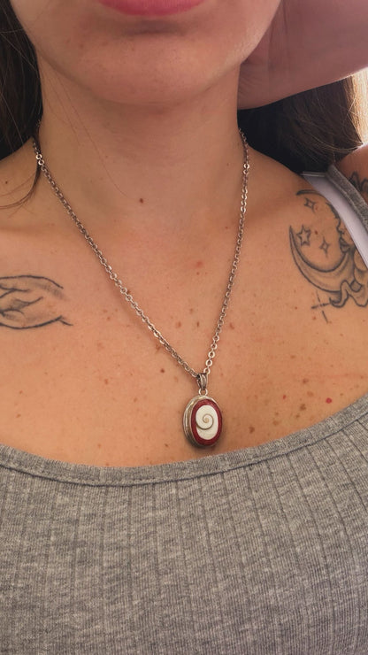 Collana Santa Lucia in argento 925 – Gioiello devozionale napoletano