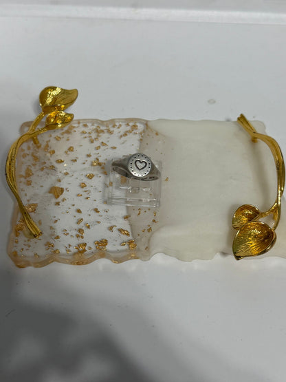 Anello cuore in argento 925