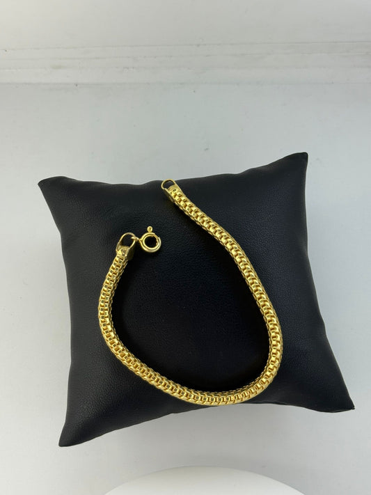 Bracciale in argento 925 dorato