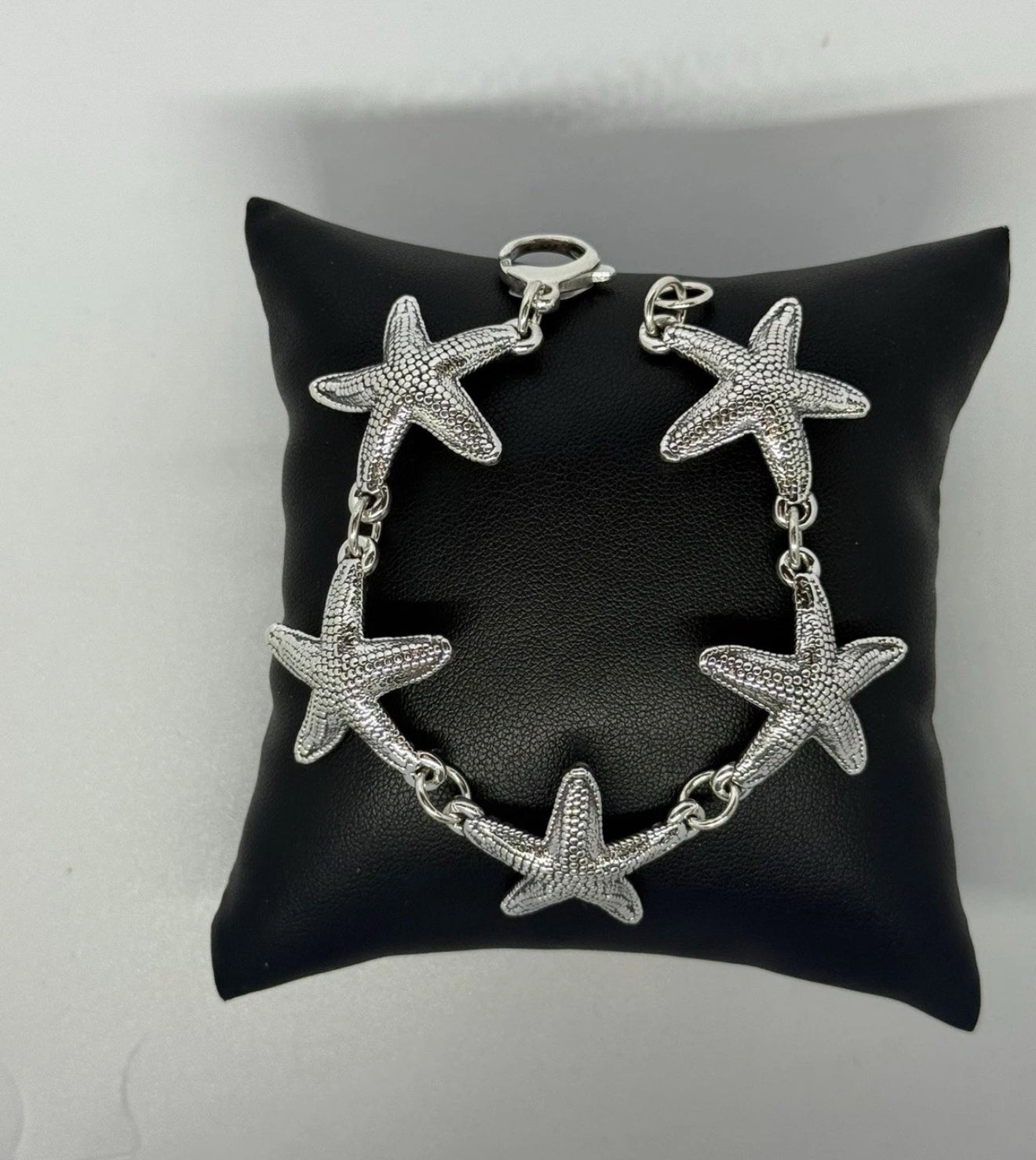 Bracciale Argento 925 Stelle Marine Semirigido NUOVO - Tema Mare