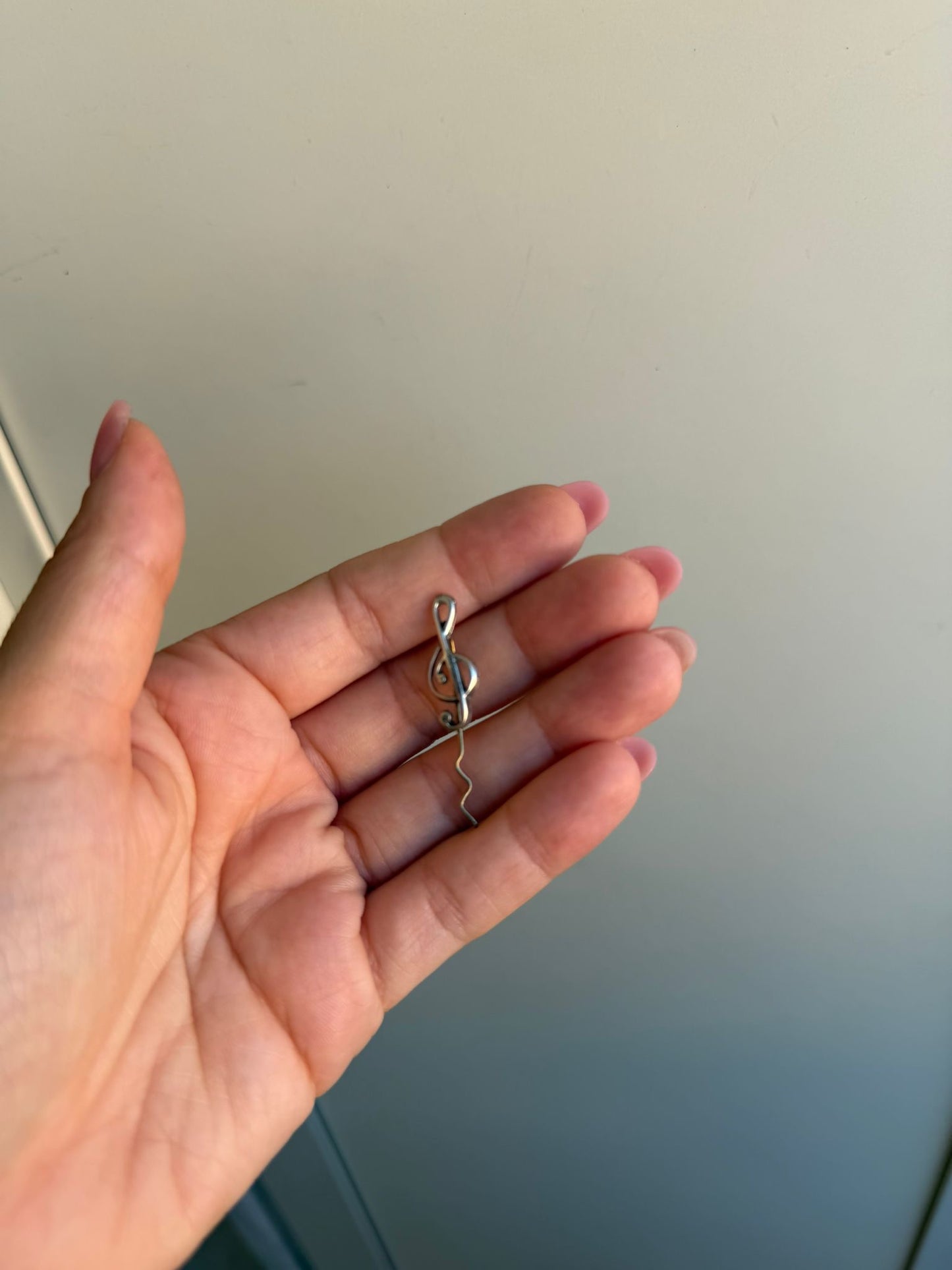 Spillo Chiave di Violino in Argento 925