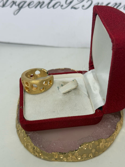 Anello fascia in argento 925