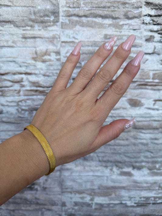 Bracciale in argento 925 piatto