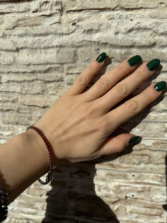 Bracciale tennis in argento 925