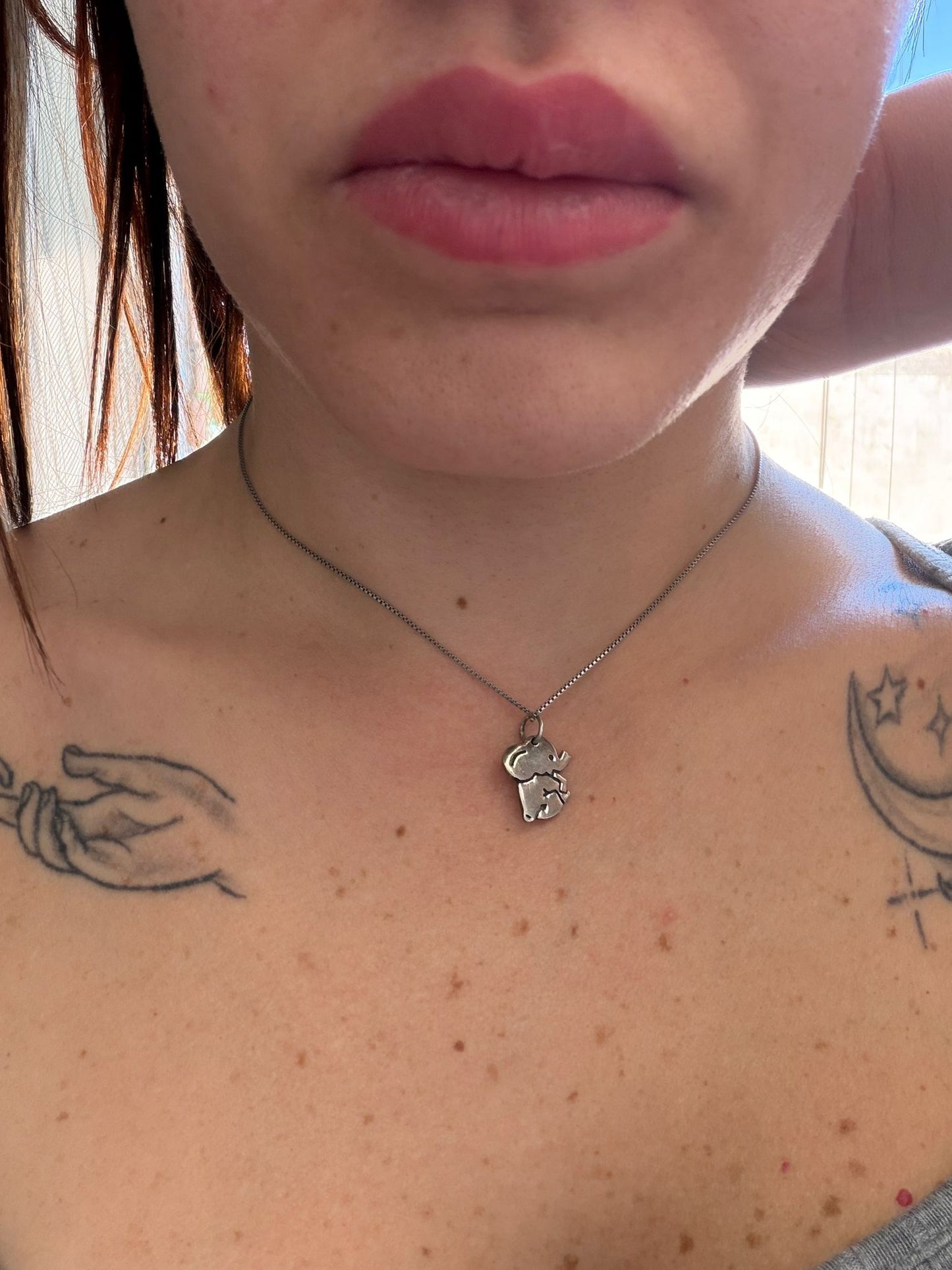 Collana in Argento 925 con Ciondolo Elefante – Simbolo di Forza e Buona Fortuna