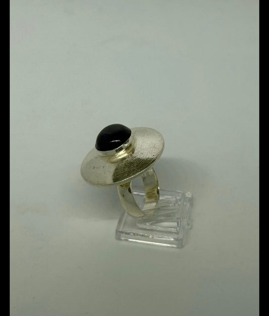 Anello in argento 925 ametista viola