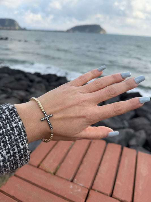 Bracciali croce in argento 925