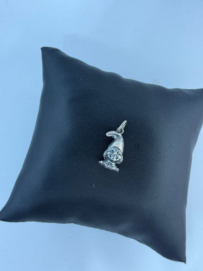 Collana Lunga Argento 925 con Testa di Pulcinella – Tradizione Napoletana