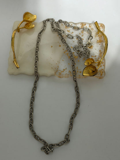 Collana in Argento 925 Maglia Marinaia — 70 cm
