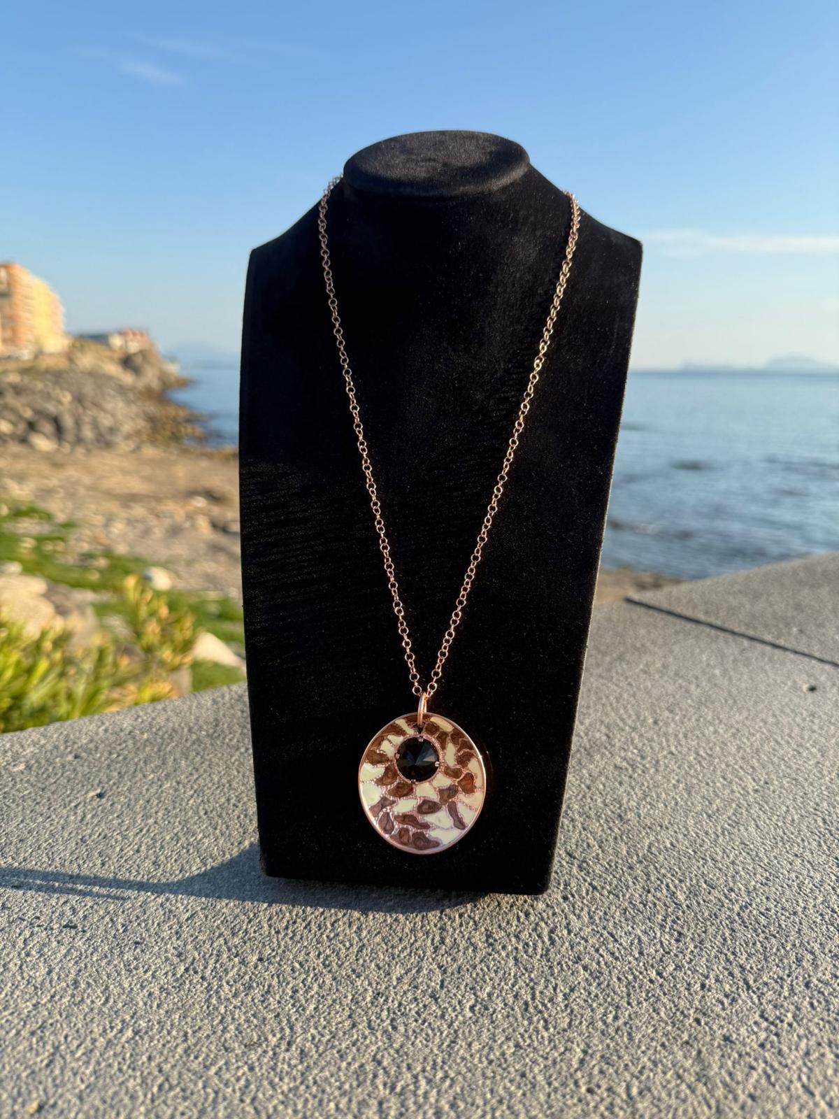 Collana in argento 925 cerchio