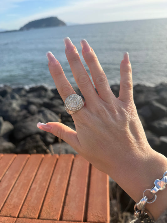 Anello in argento 800 Valknut