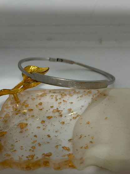 Bracciale Rigido con Targhetta in Argento 925 Pianegonda – Pezzo Unico