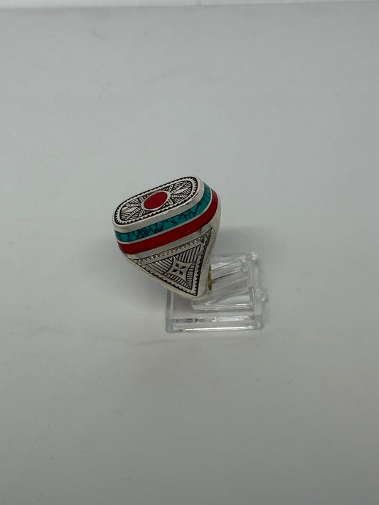 Anello mosaico in argento 925