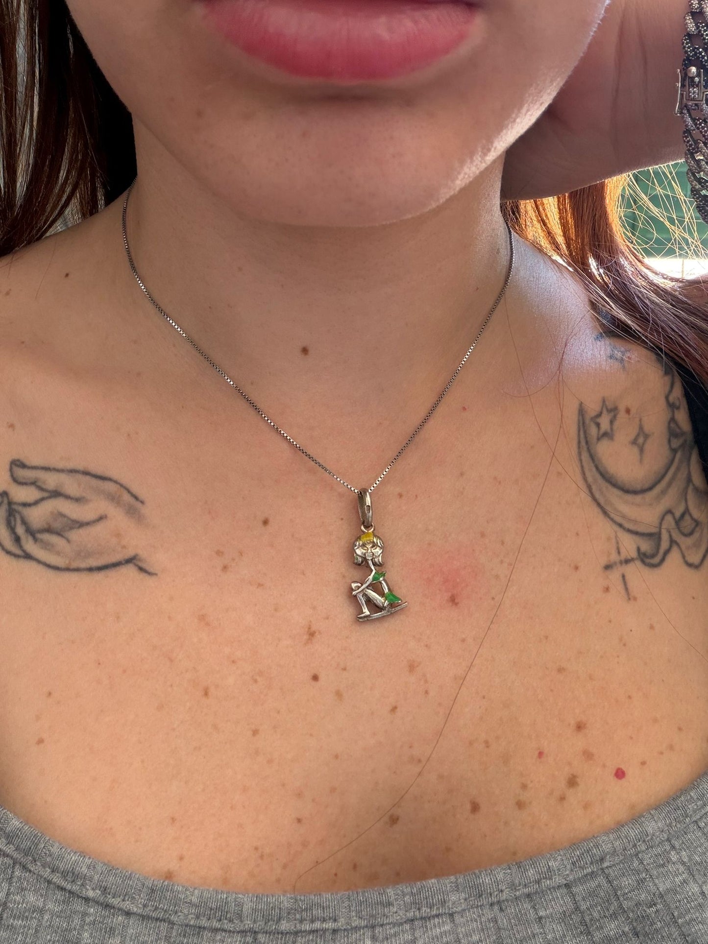 Collana in Argento 925 Donna Smaltata – Eleganza Artigianale