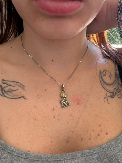 Collana in Argento 925 Donna Smaltata – Eleganza Artigianale