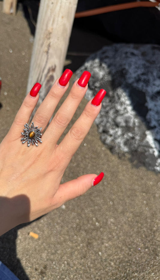Anello in argento 925 occhio di tigre