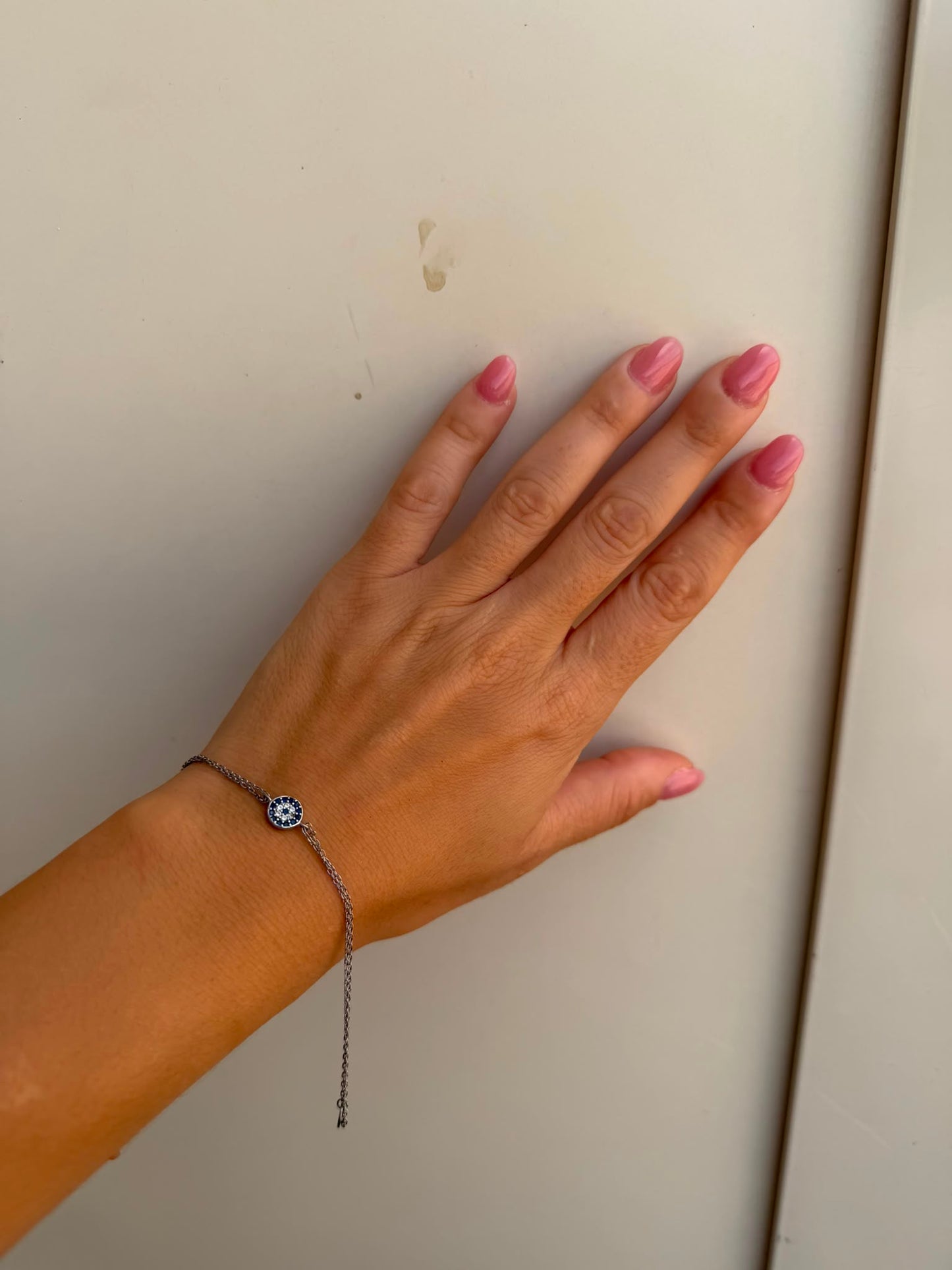 Bracciale in Argento 925 con Pietre Blu — Energia e Stile Artigianale