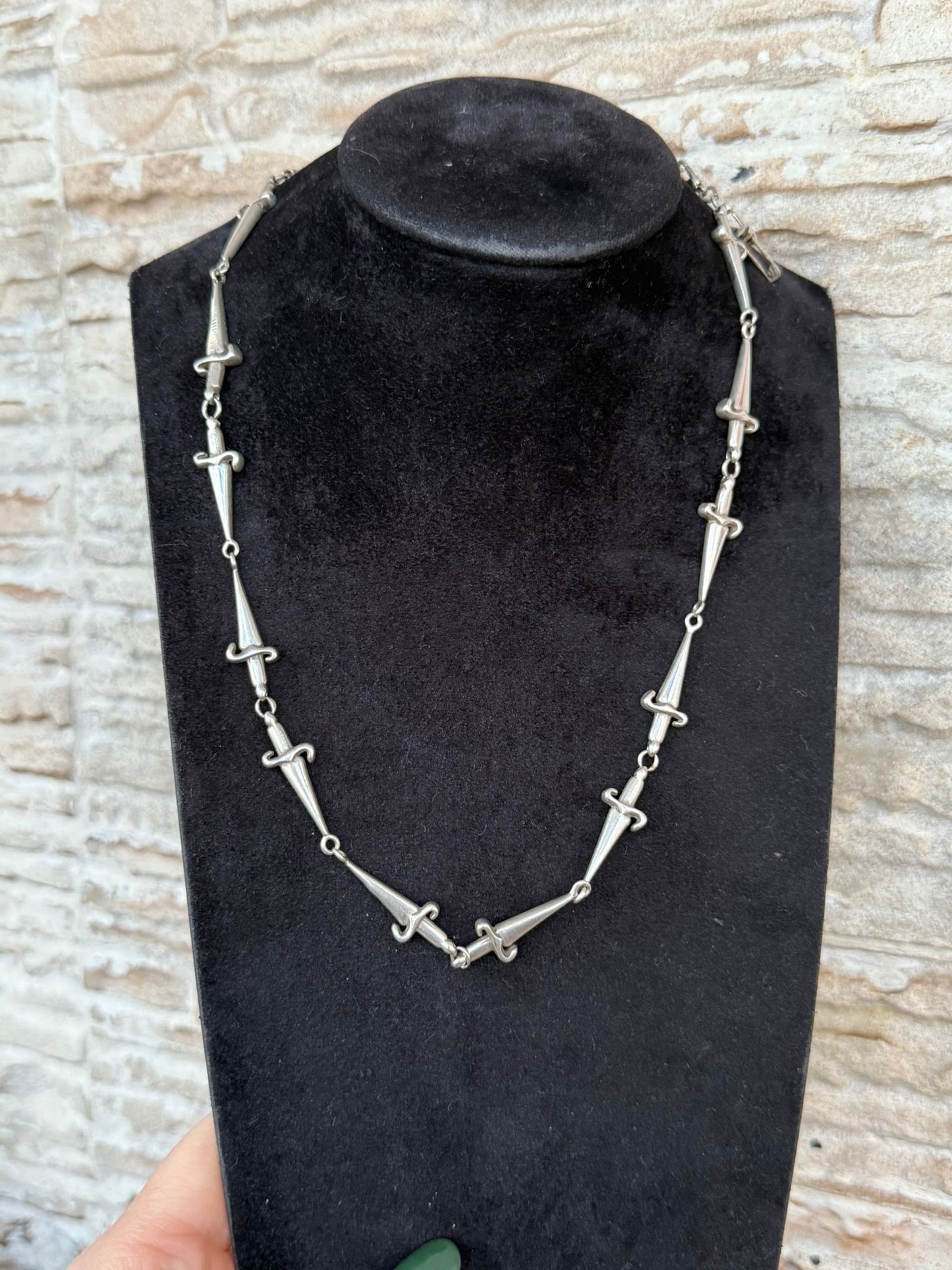Collana in argento 925 spade