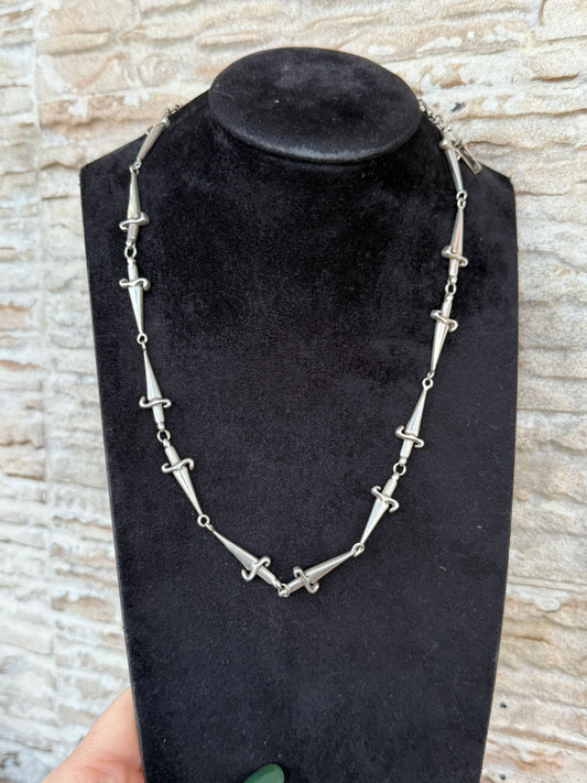 Collana in argento 925 spade