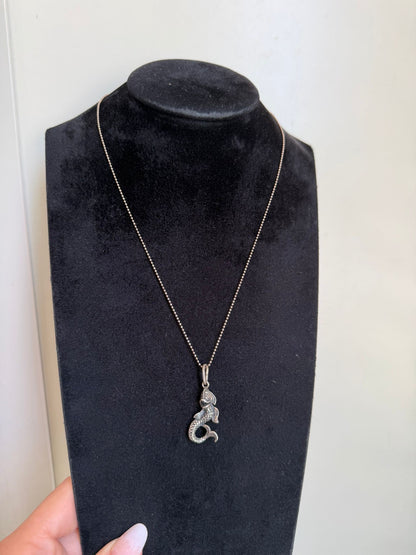 Collana pesce giapponese in argento 925 – Design orientale artigianale
