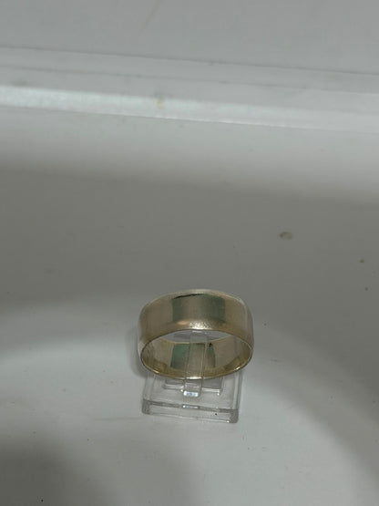 Anello Fascia Doppia Liscia in Argento 925 – Minimalista Artigianale