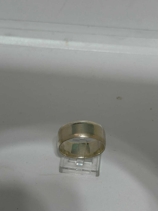 Anello Fascia Doppia Liscia in Argento 925 – Minimalista Artigianale