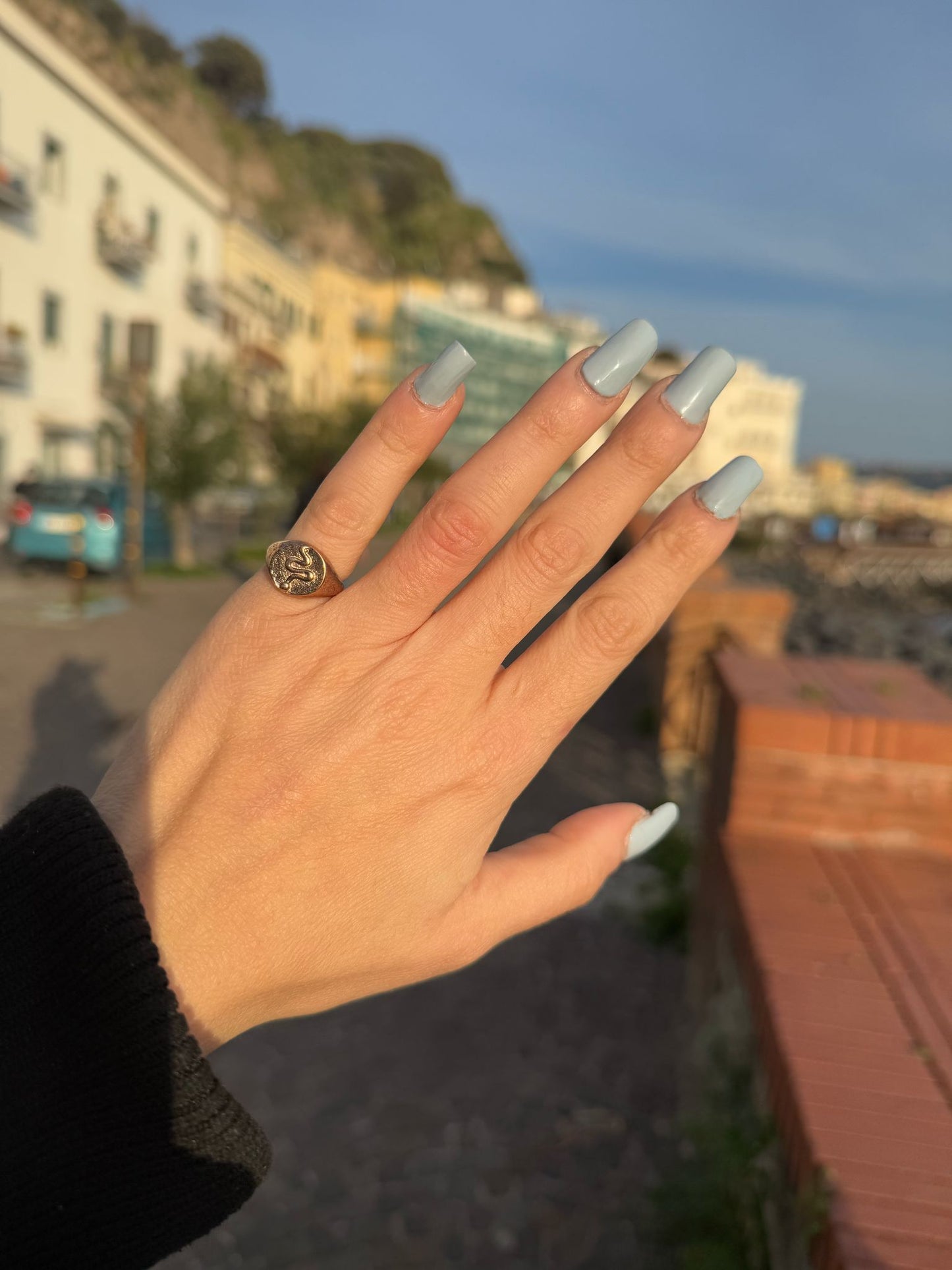 Anello serpente in argento 925