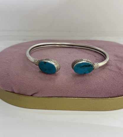Bracciale in argento 925 Turchese