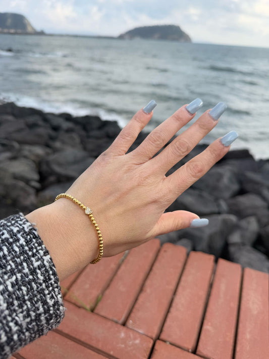 Bracciale in argento 925 cuore