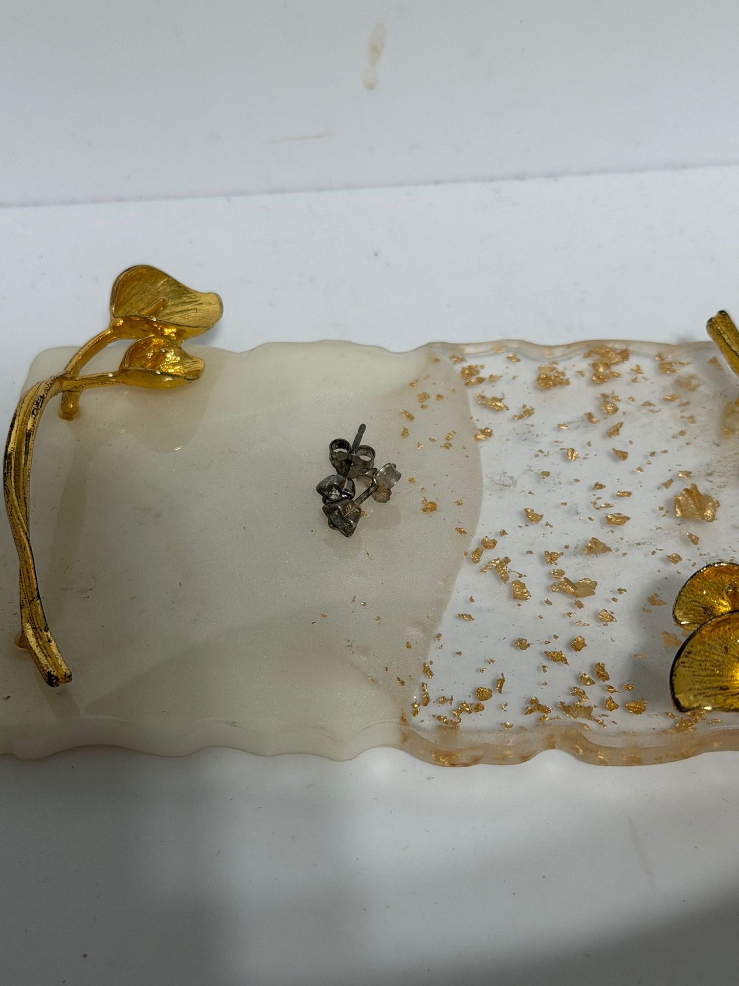Orecchini Stella con Zirconi Bianchi in Argento 925