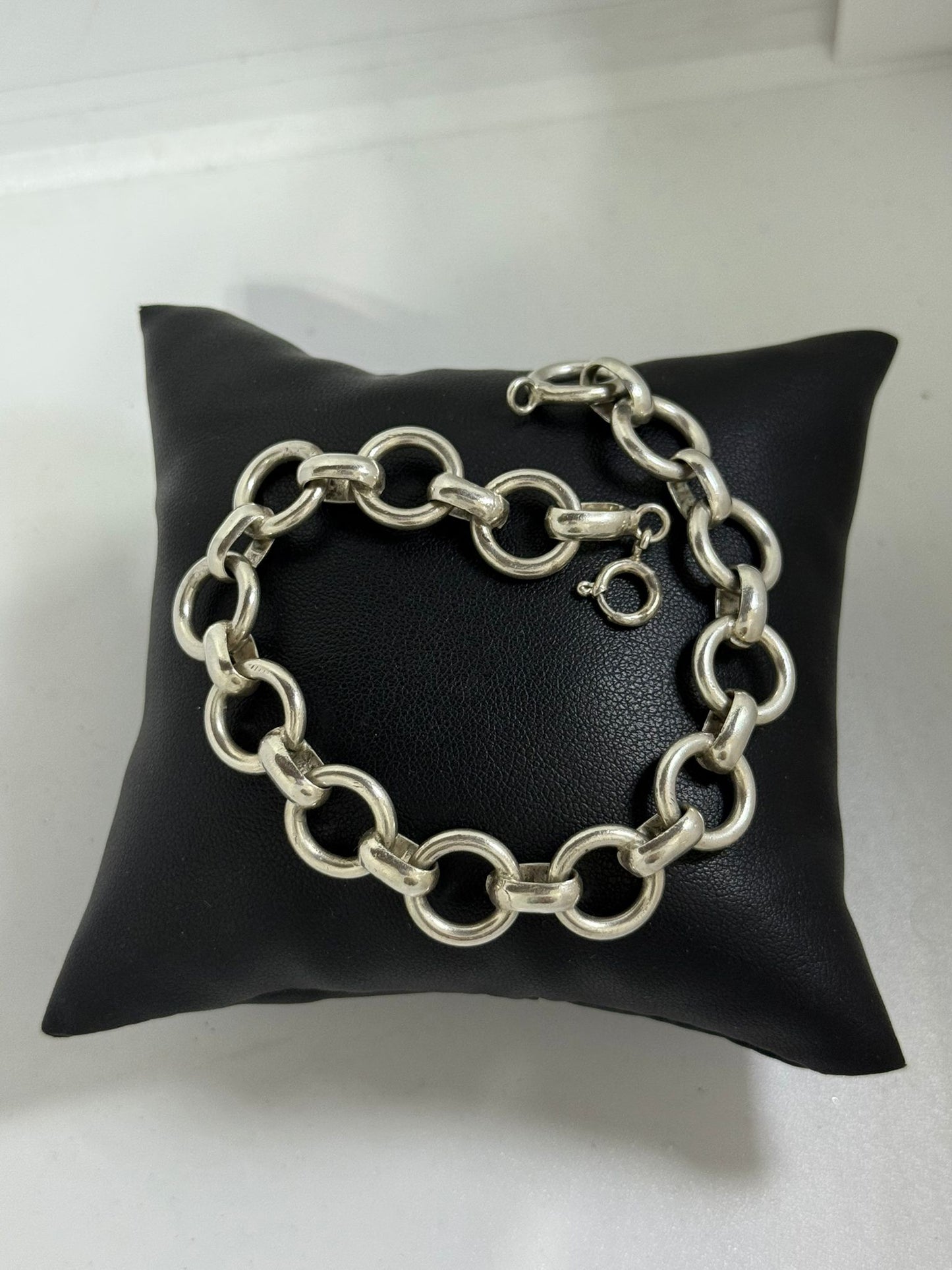 Bracciale cerchi in argento 925