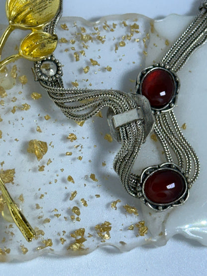 Collana in argento 925 corniola