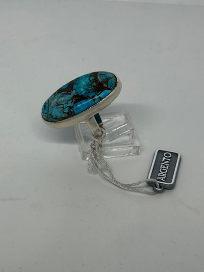 Anello in argento 925 turchese