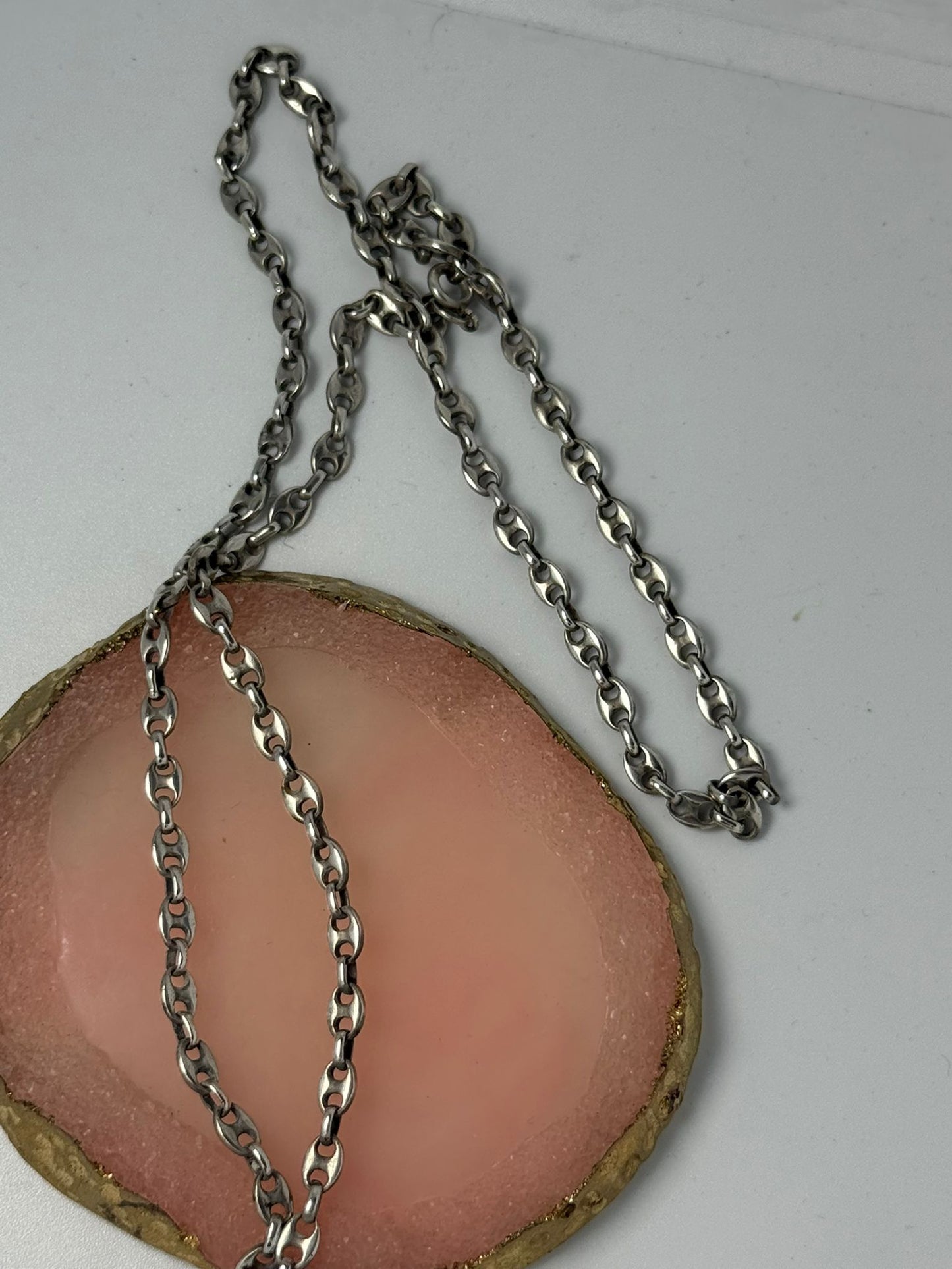 Collana in argento 925 maglia marinaia