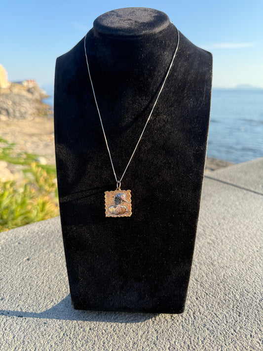 Collana in argento 925 pulcinella
