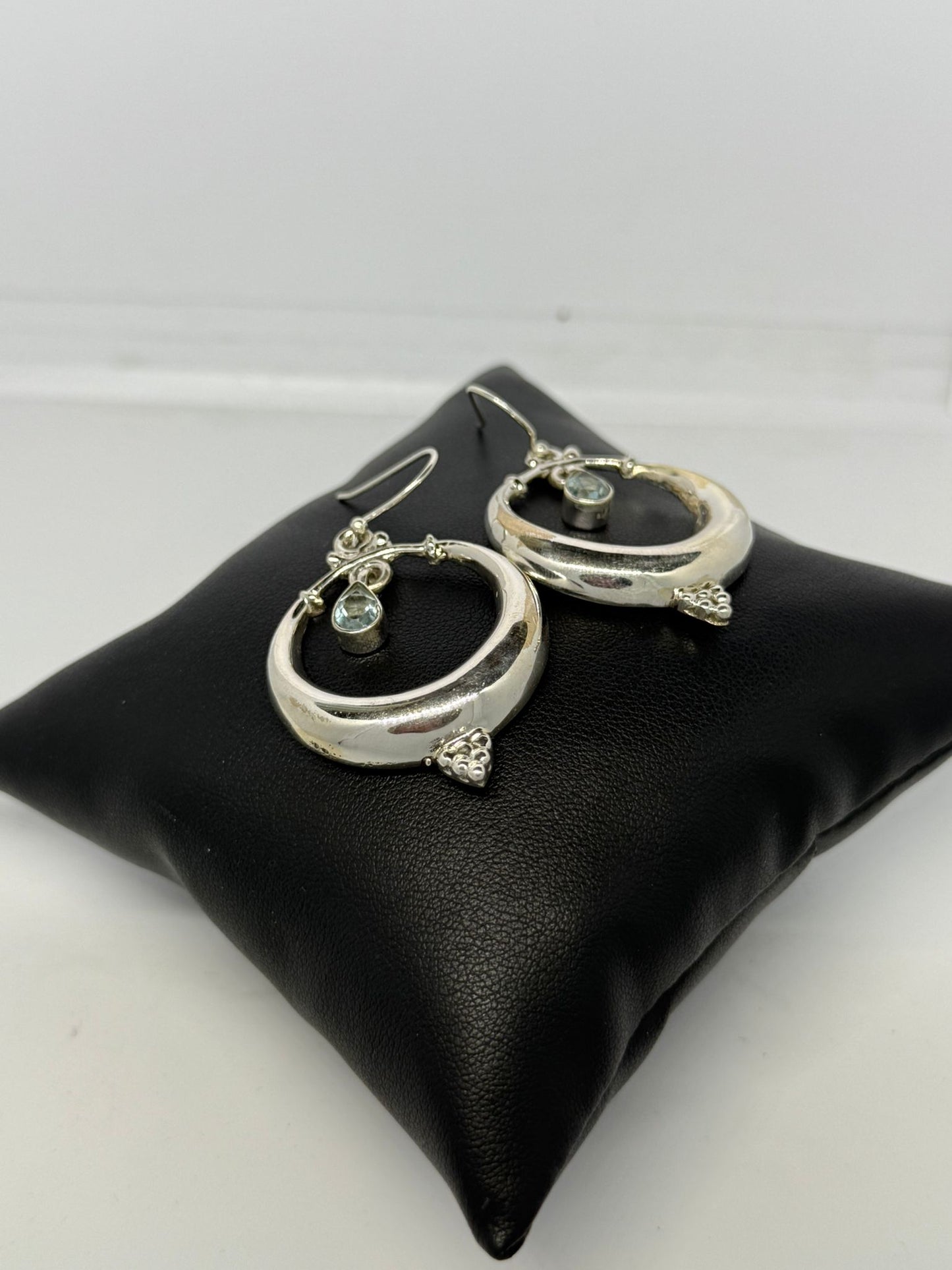Orecchini acquamarina in argento 925